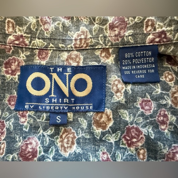 The Ono Shirt by Liberty House Aloha Hawaiian Shirt Men S Small - Picture 5 of 6
